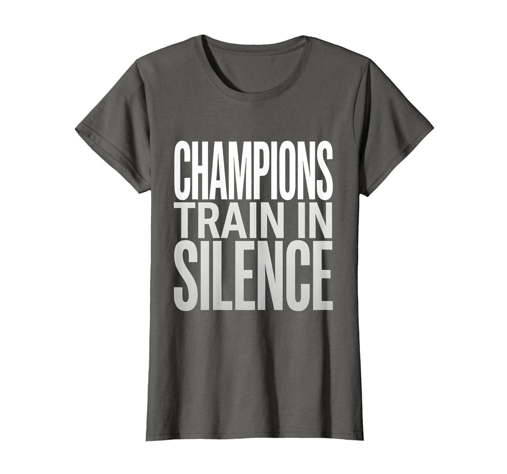 Champions Train Silence Soccer T-Shirt - Streetwear Style Men Women