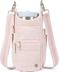 Telena Water Bottle Holder with Strap RFID Crossbody Bags for Women for Walking, Hiking, Cycling