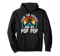Fear Hockey Keeper Pop Pop Ice Hockey Hoodie - Casual Everyday Wear Unisex