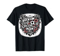 My Soccer Mom Era Floral Soccer Heart T-Shirt - Graphic Print for Adults