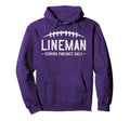 Lineman Serving Pancakes Daily Funny Hoodie - Novelty Apparel for Adults
