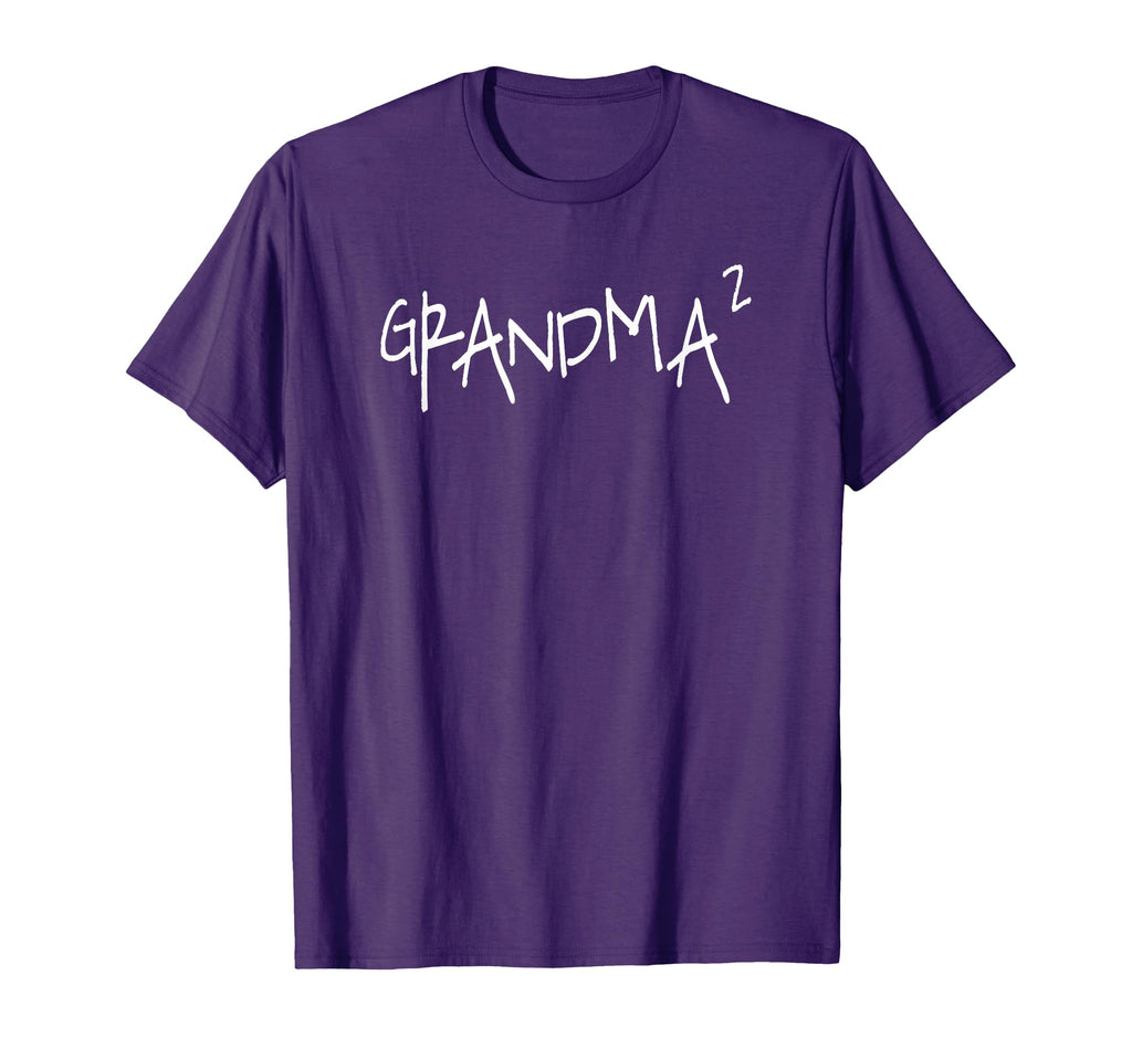Grandma To 2Nd Power Grandma Two T-Shirt - Custom Art Print Men Women