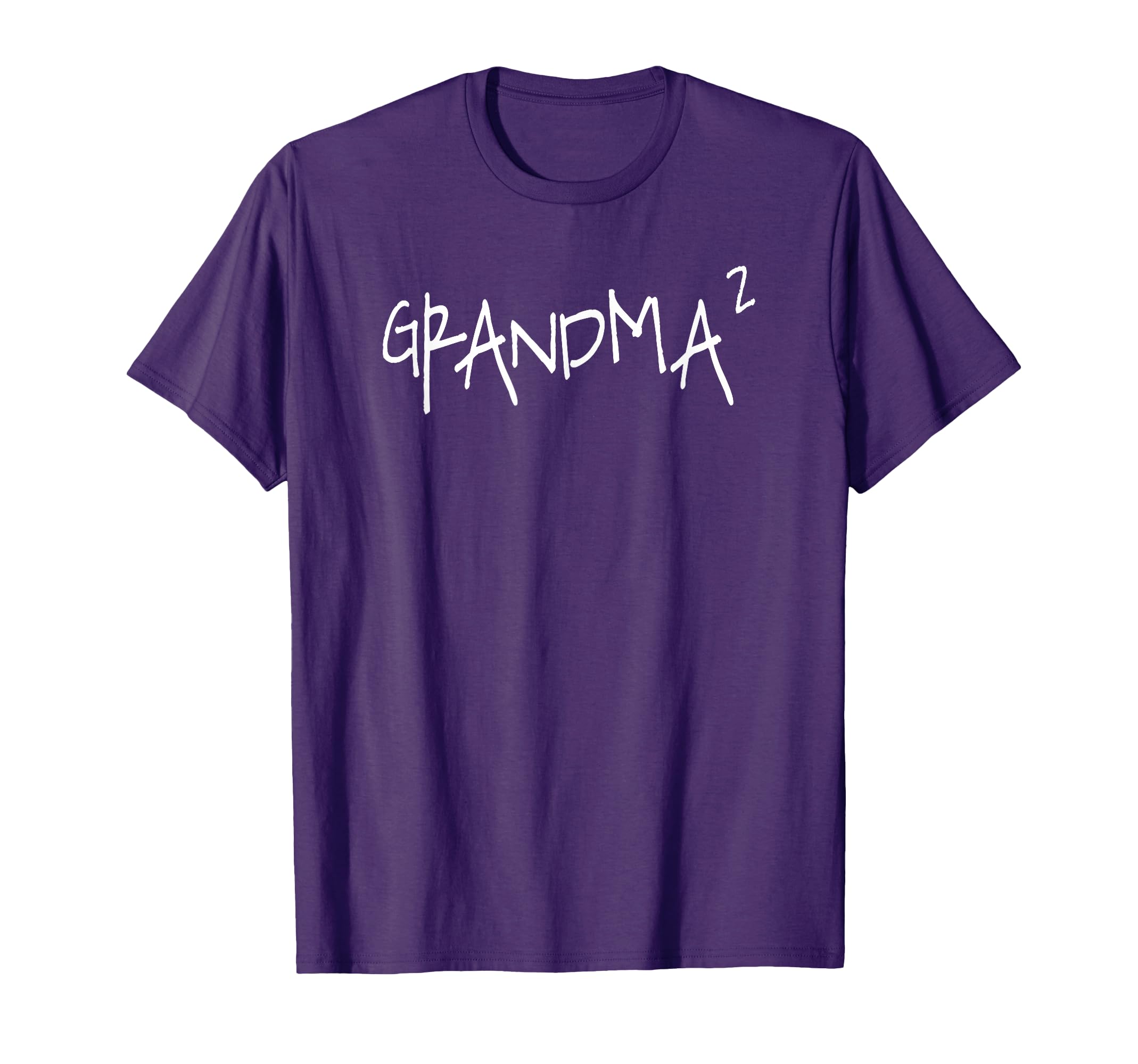 Grandma To 2Nd Power Grandma Two T-Shirt - Custom Art Print Men Women