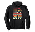 Awesome Since 2010 Soccer 16Th Birthday Hoodie - Trendy Graphic Unisex