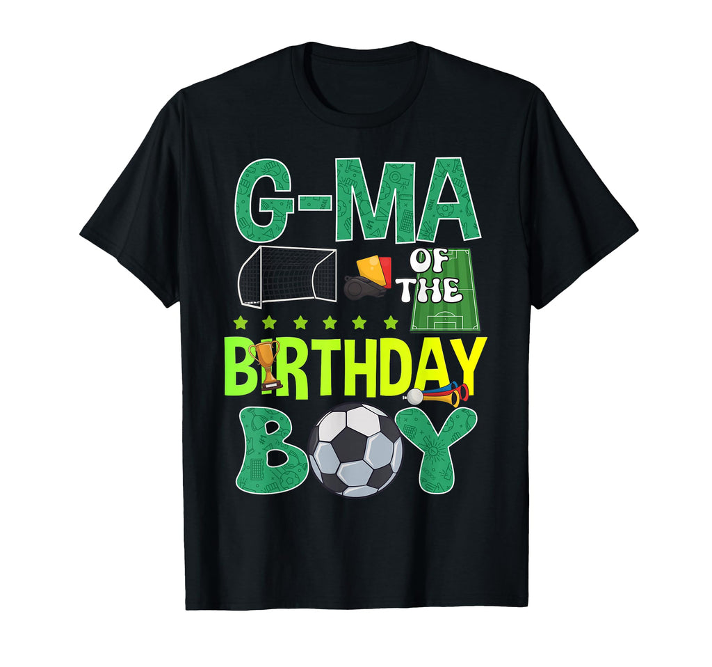 Soccer Goal Birthday Party T-Shirt - Casual Everyday Wear for Adults