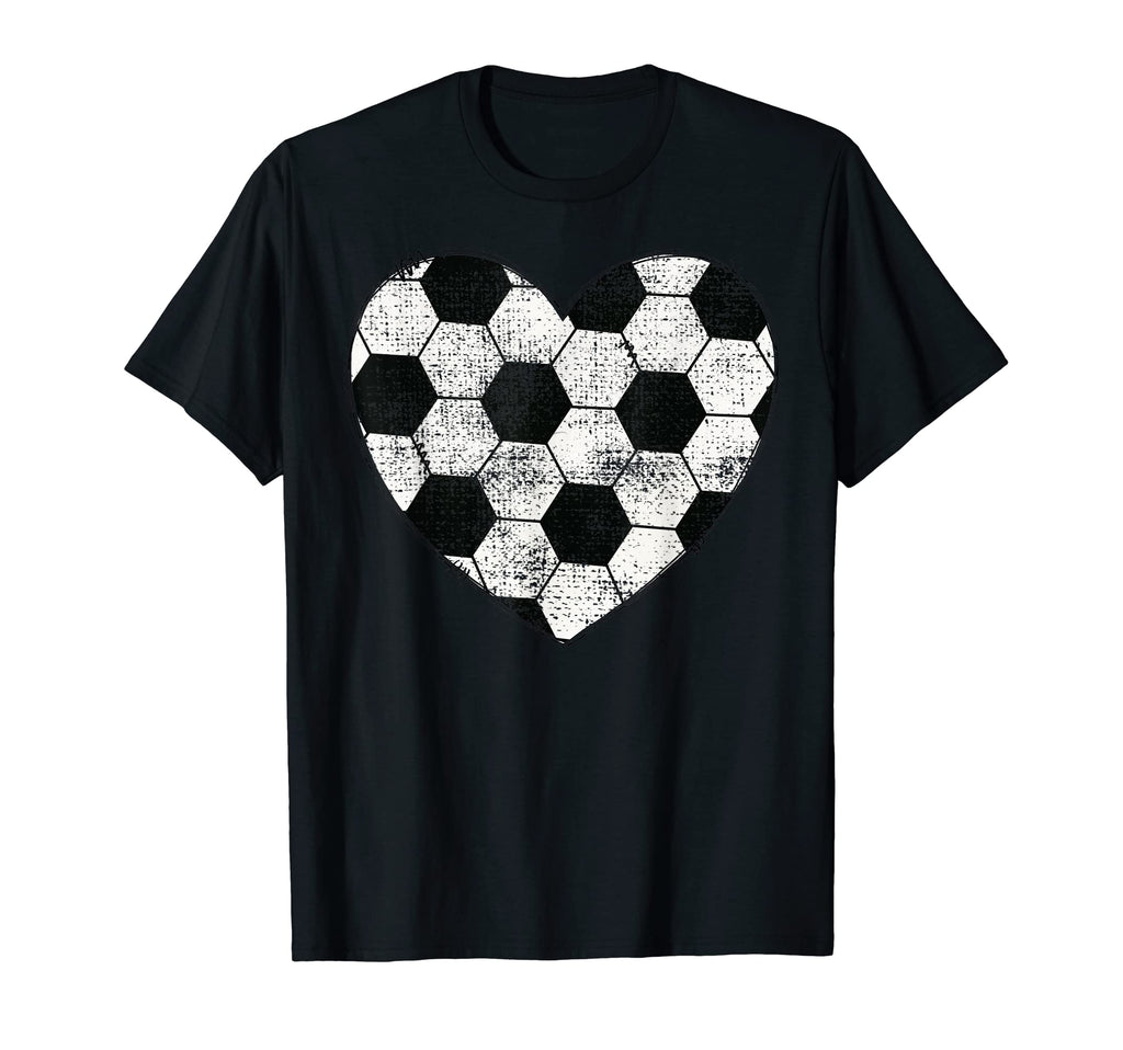 Soccer Is My Valentine Soccer Heart T-Shirt - Streetwear Style Men Women