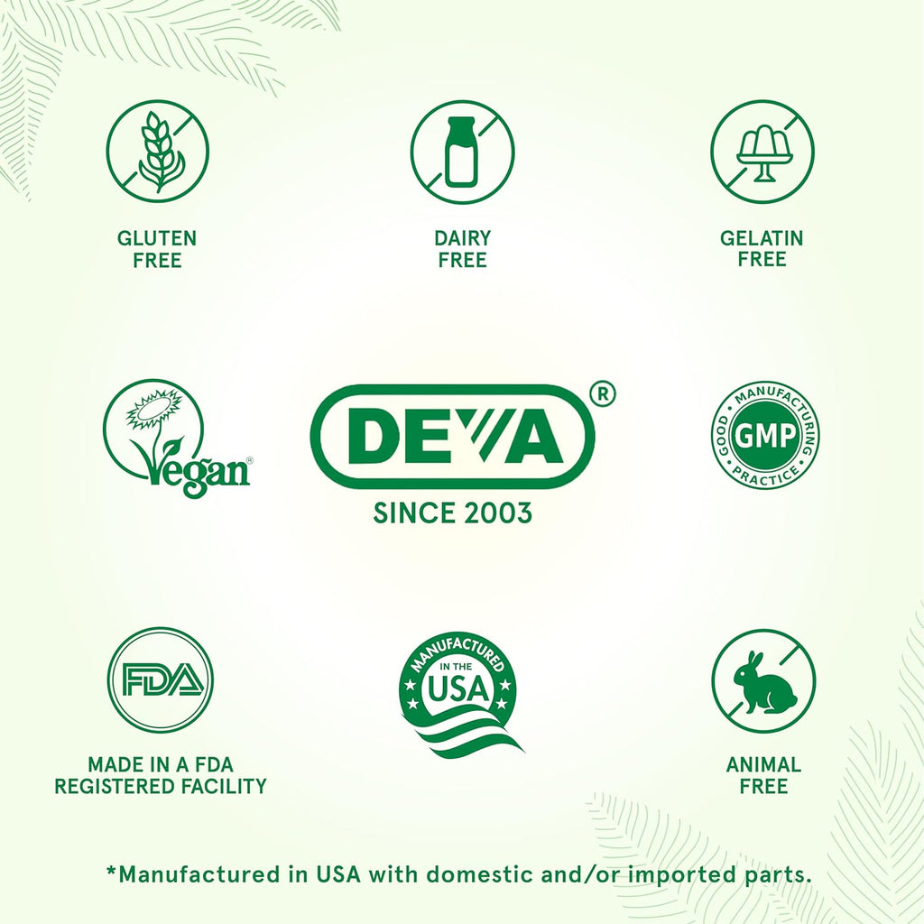 Deva Vegan Multivitamin and Mineral Supplement - 90 Tiny Tablets