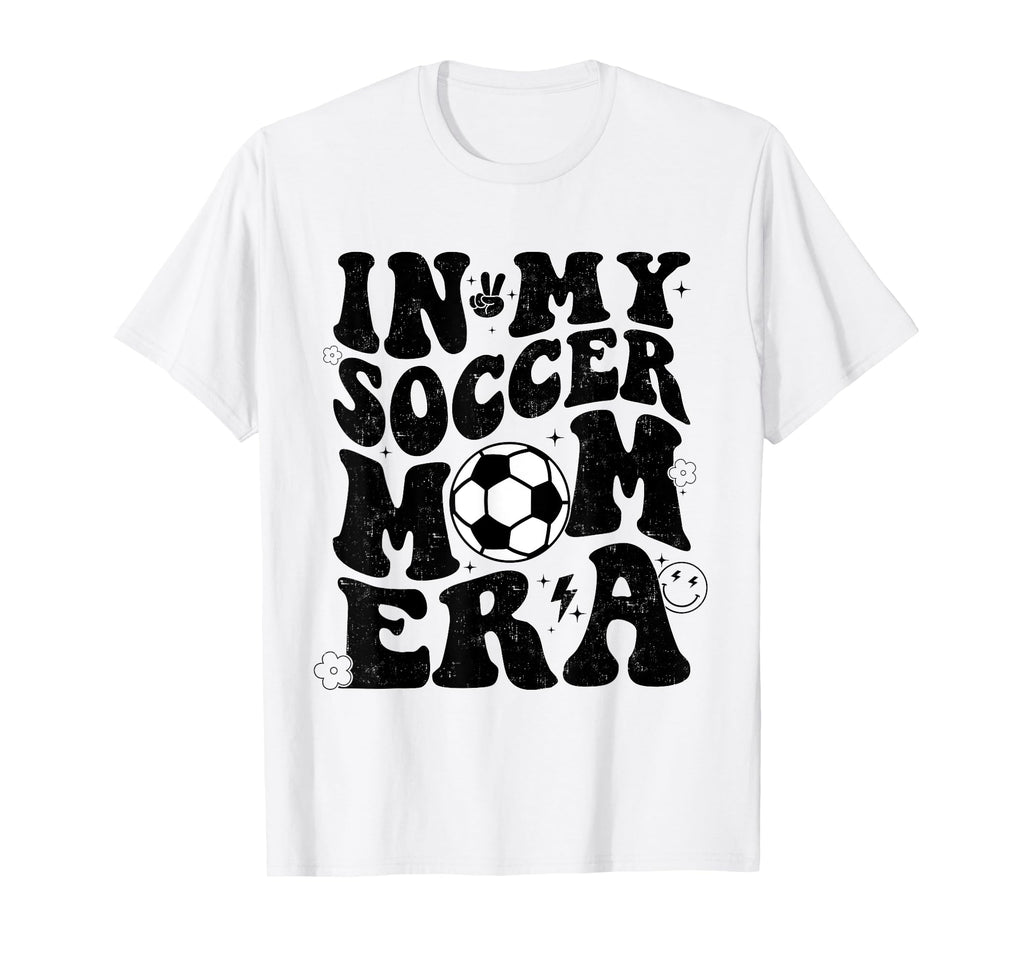 Groovy My Soccer Mom Era Funny T-Shirt - Unique Graphic for Adults