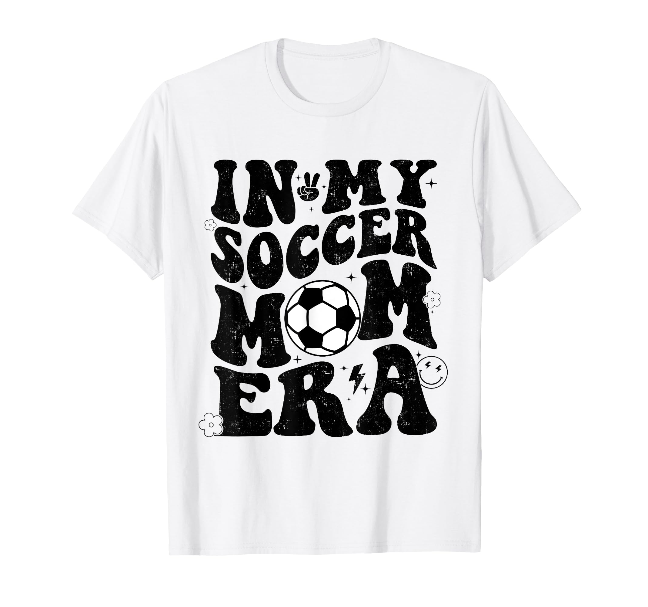 Groovy My Soccer Mom Era Funny T-Shirt - Unique Graphic for Adults
