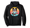 Border Collie Dog Soccer Player Hoodie - Casual Everyday Wear Unisex