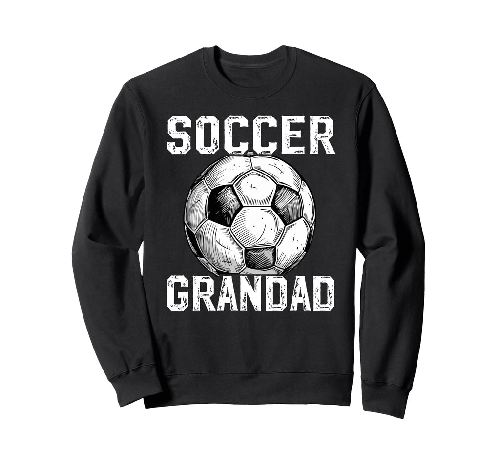 Soccer Grandad Grandpa Grandad Soccer Sweatshirt - Custom Art Print Unisex