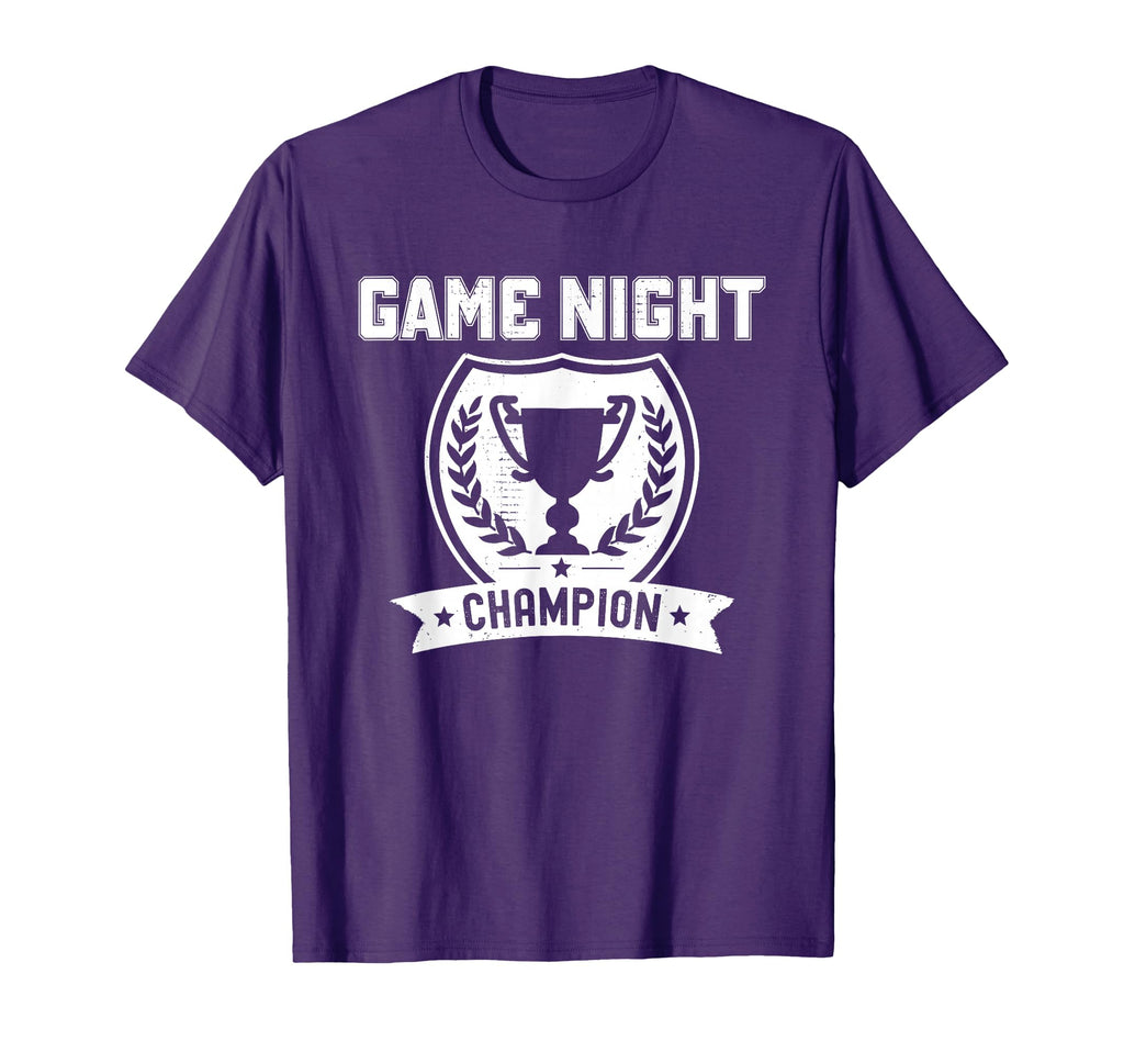 Game Night Champion Funny Gift Winner T-Shirt - Unique Graphic Men Women