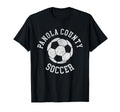 Panola County Soccer Distressed 90S T-Shirt - Casual Everyday Wear Unisex