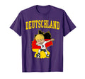 Deutschland Soccer Player German T-Shirt - Custom Art Print Men Women
