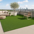 Ottomanson Artificial Turf Golf Hitting Mat 3' x 3' Indoor/Outdoor Waterproof Synthetic Fake Grass for Putting Practice Baseball Football Sports Gym Backyard, Custom Size 2' up to 30'