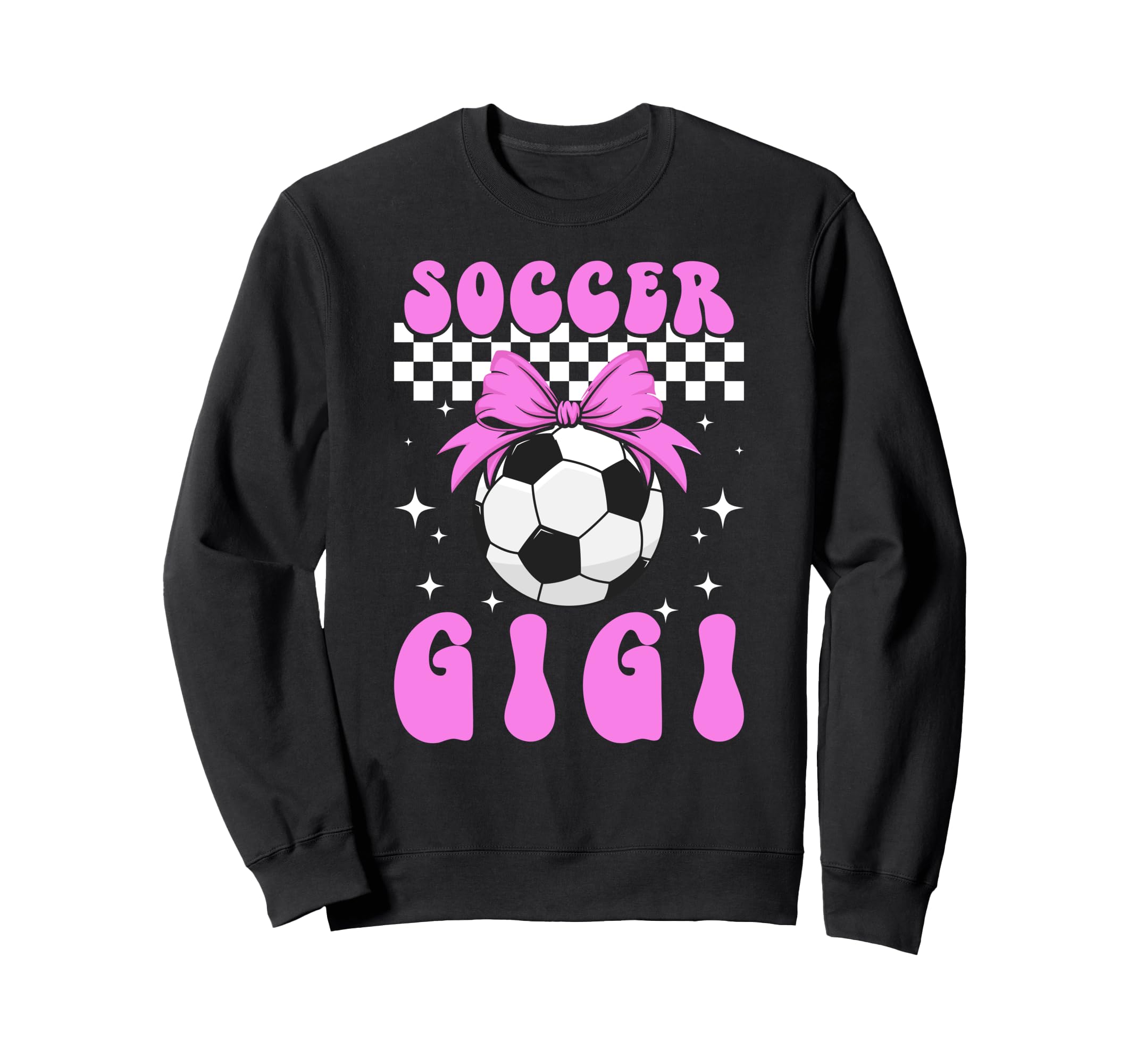Soccer Gigi Coquette Gigi Soccer Player Sweatshirt - Unique Graphic Unisex