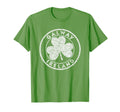 Galway Ireland Shamrock Sign Distressed T-Shirt - Trendy Graphic Unisex