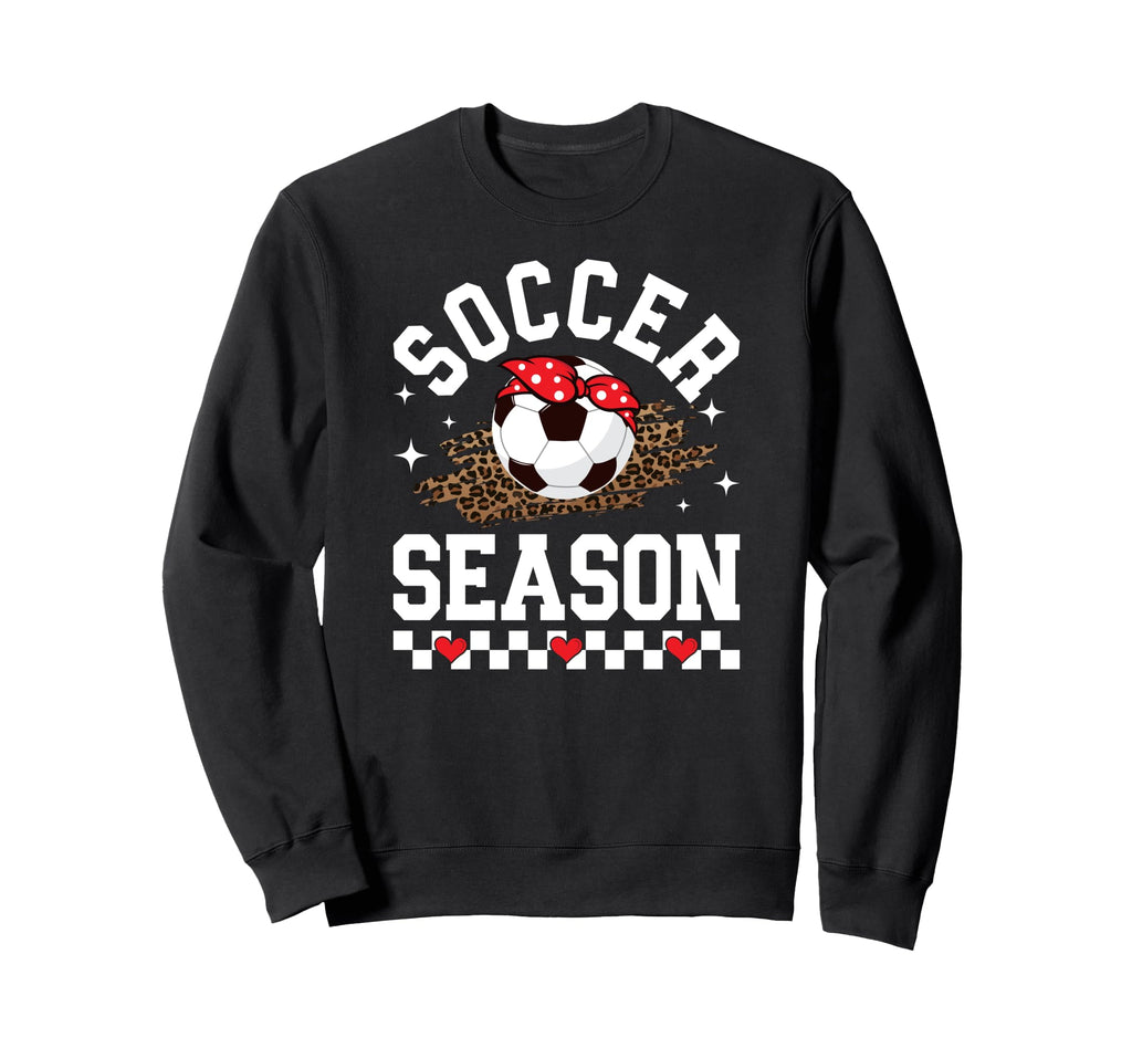 Soccer Season Soccer Game Day Sweatshirt - Casual Everyday Wear Unisex