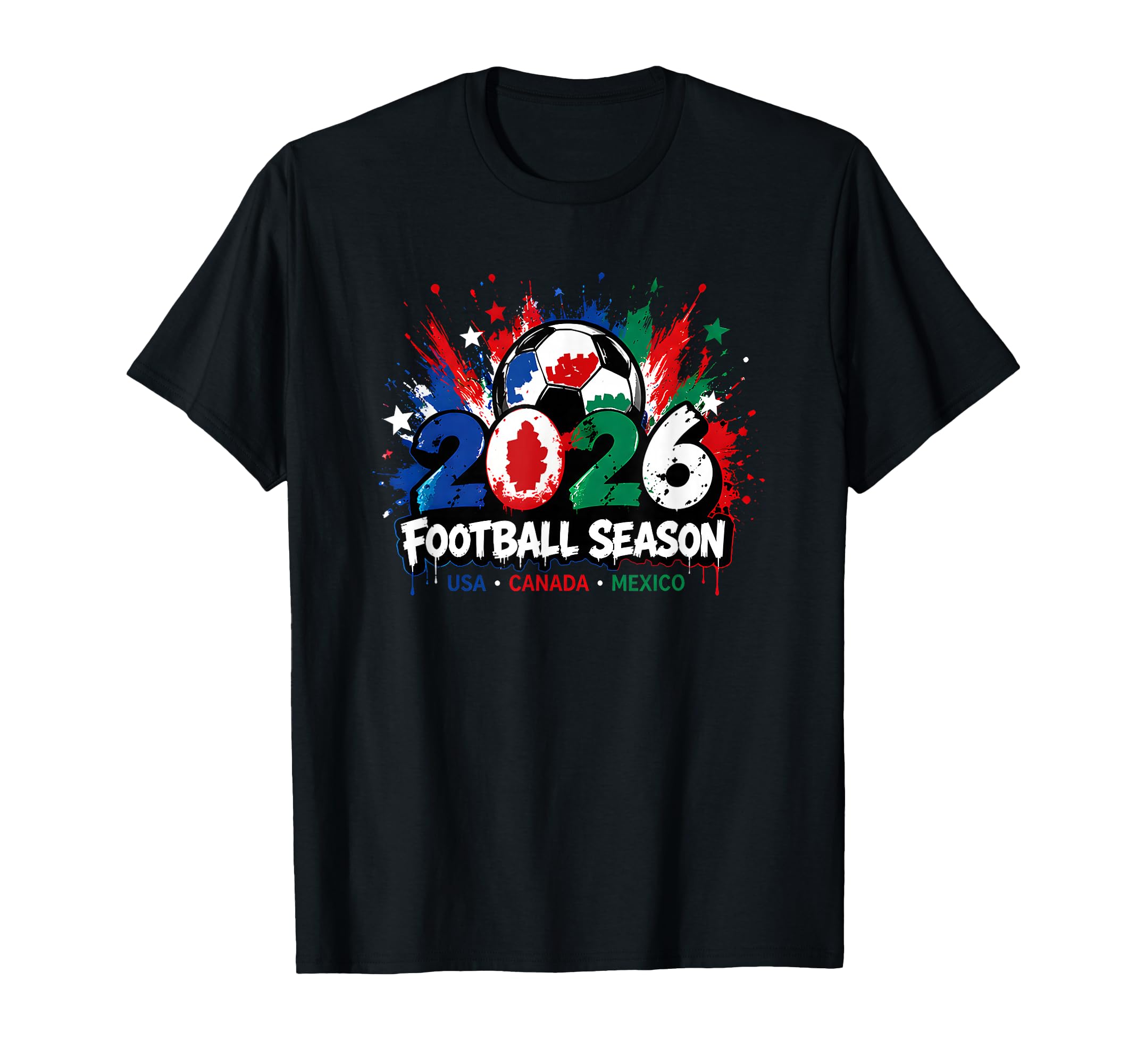 Football Season 2026 Worldwide Match T-Shirt - Trendy Graphic Men Women