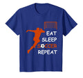 Eat Sleep Soccer Repeat Funny Sport Player T-Shirt - Novelty Apparel Unisex