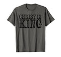 Christian Political Christ Is King T-Shirt - Minimalist Print Men Women