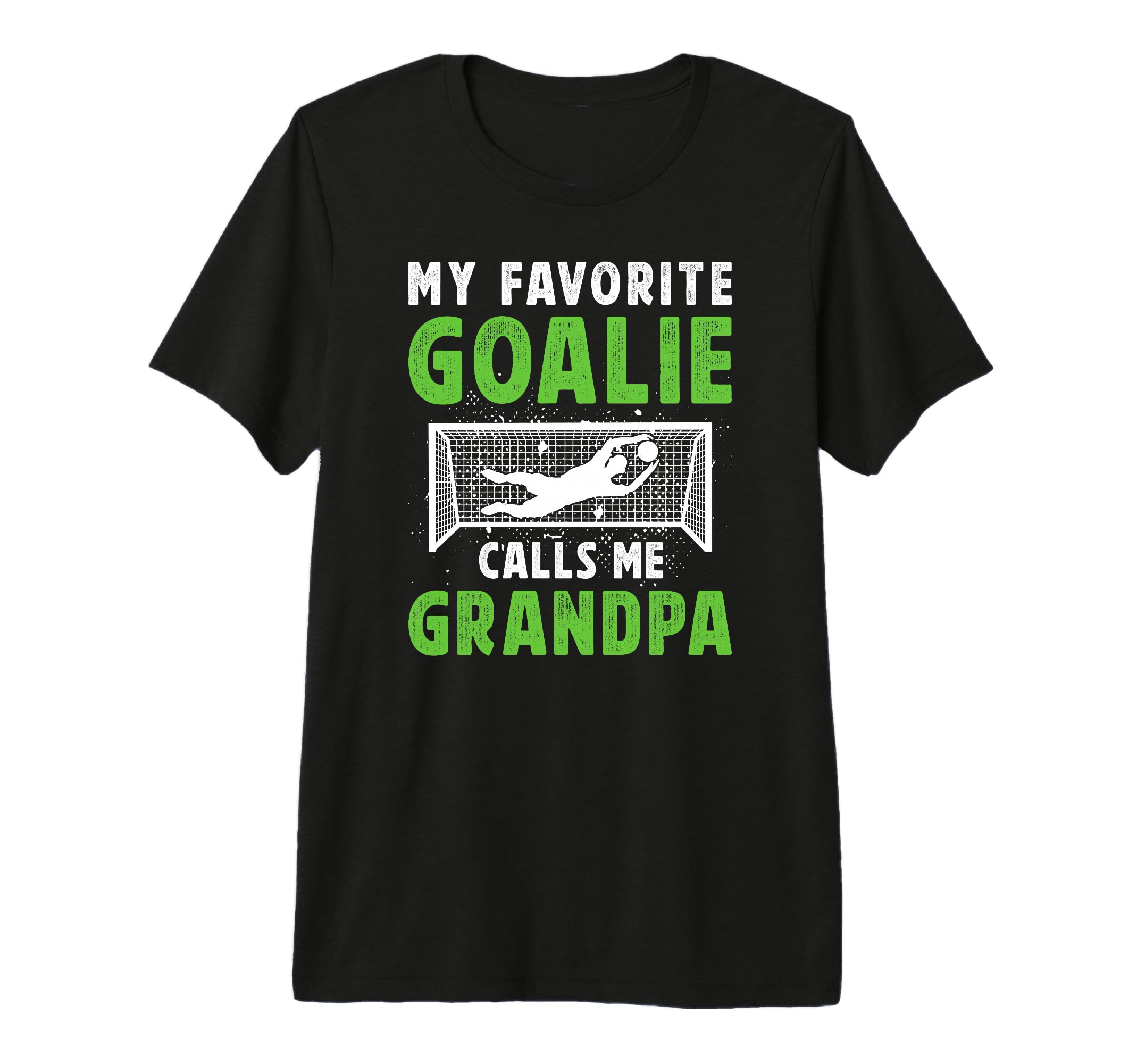 Mens Favorite Soccer Goalie Grandpa T-Shirt - Streetwear Style Men Women