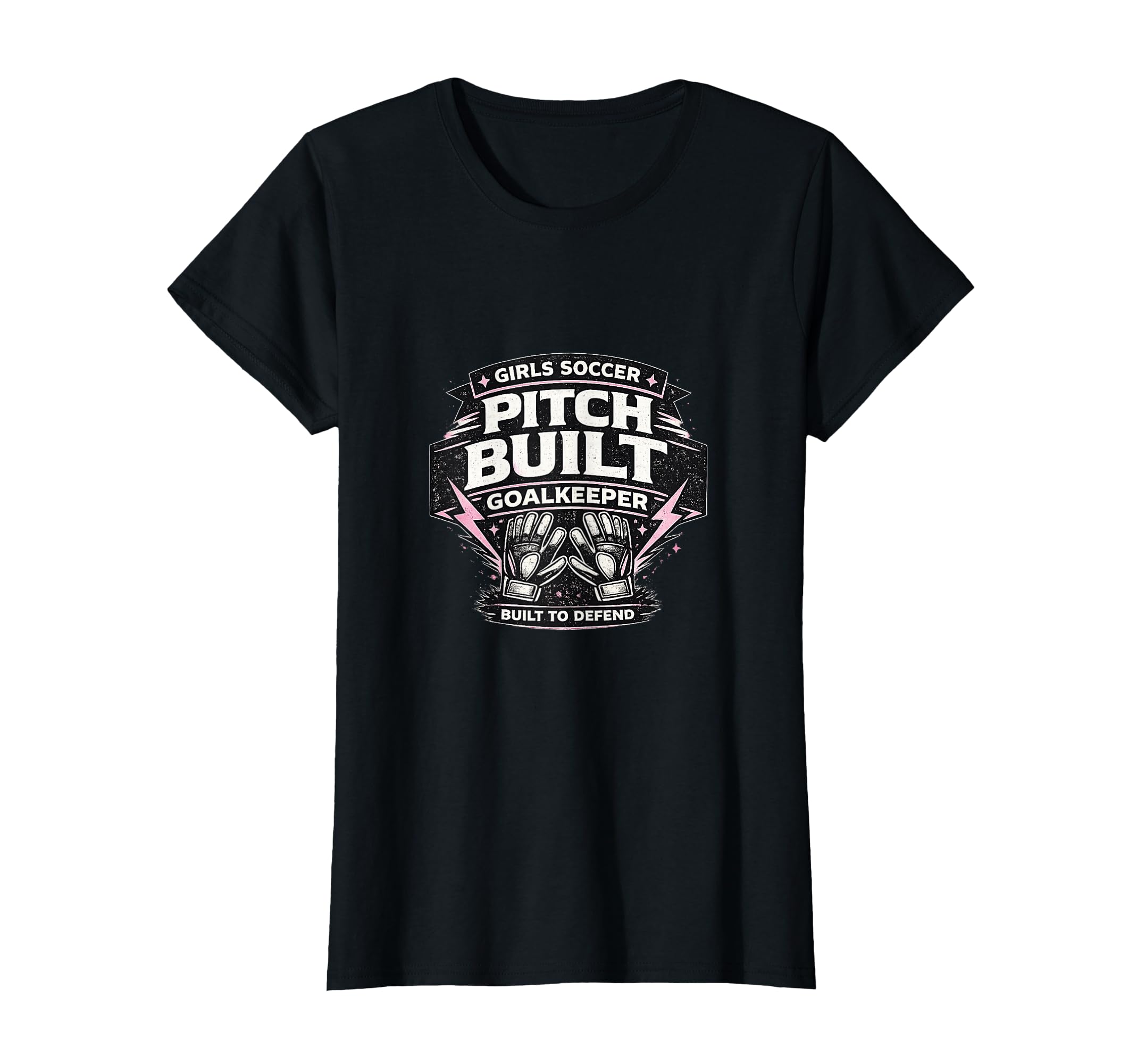 Pitch Built Goalkeeper Soccer T-Shirt - Aesthetic Graphic Unisex