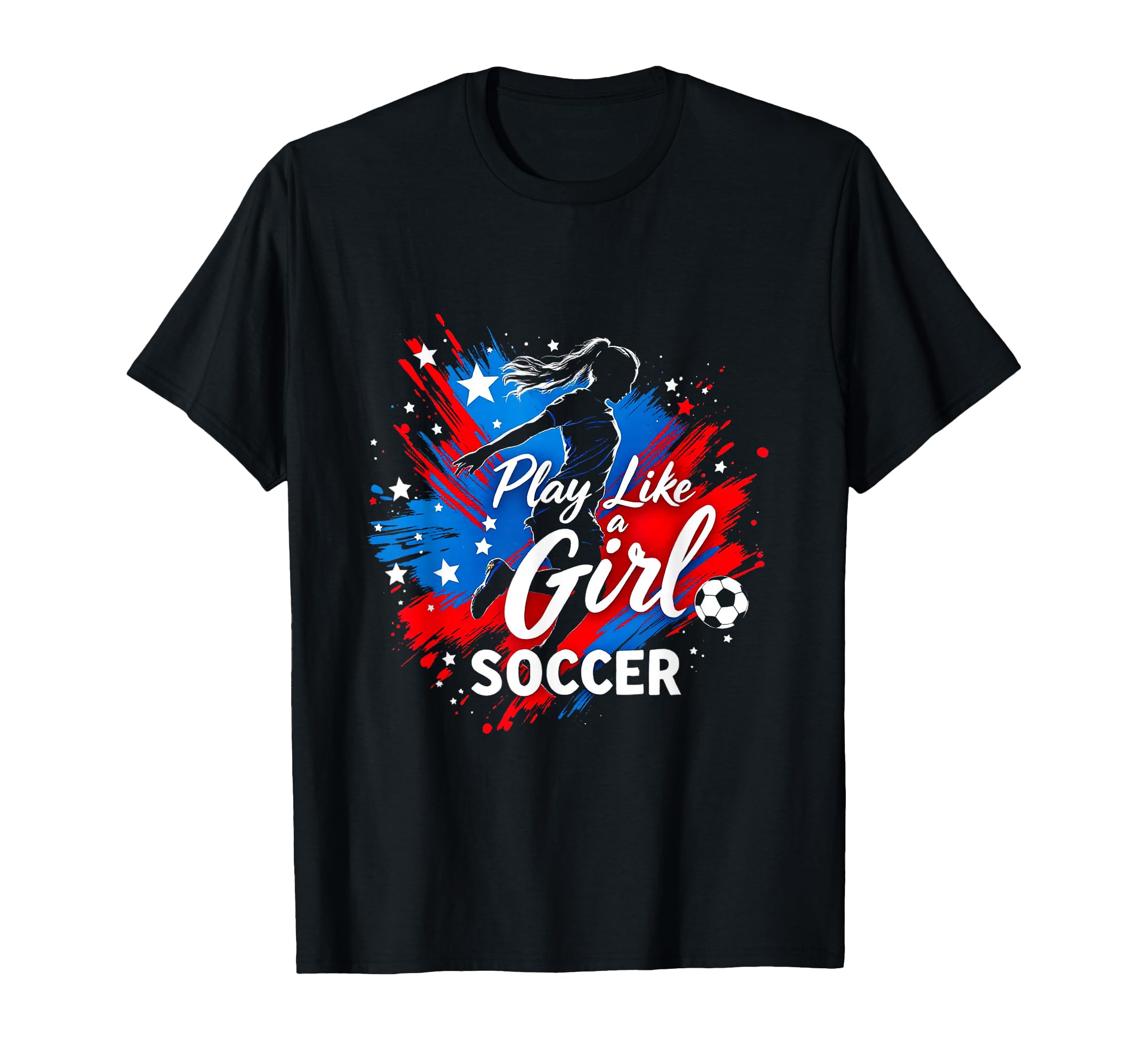 Play Like Soccer T-Shirt - Casual Everyday Wear for Adults