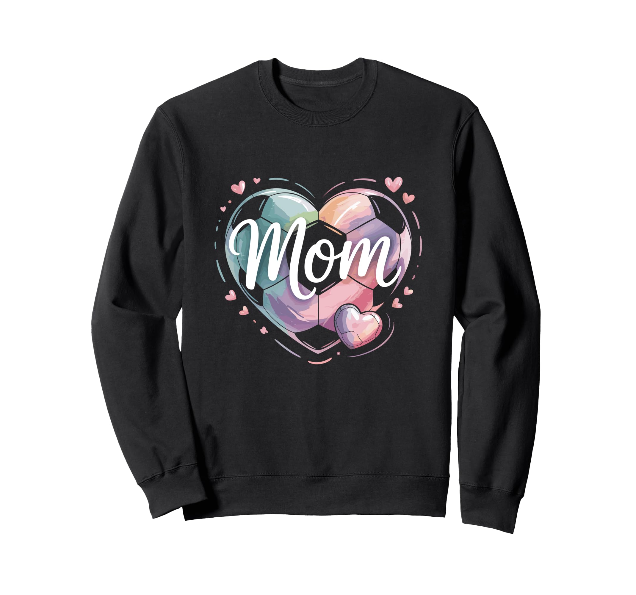 Game Day Team Sports Heart Sweatshirt - Fun Novelty Design Men Women