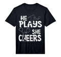 Mens Cheer Mom Soccer Son T-Shirt - Fun Novelty Design for Adults