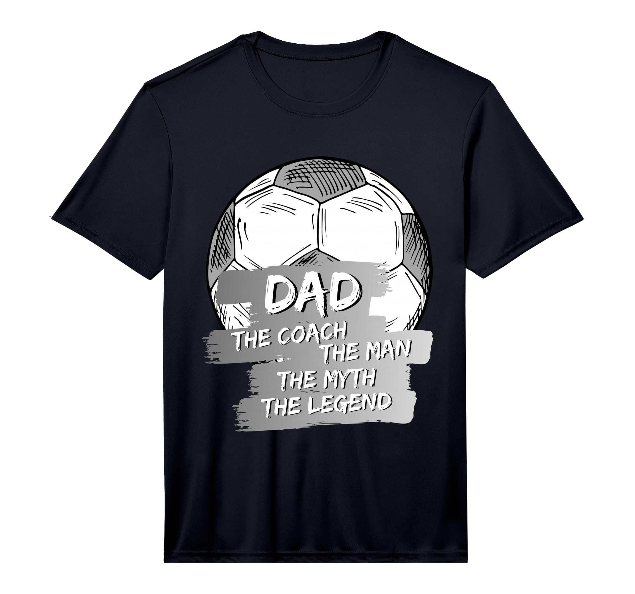 Mens Soccer Dad And Soccer Coach T-Shirt - Streetwear Style for Adults