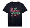 Mens Soccer Daughter Outfit Soccer T-Shirt - Fun Novelty Design Men Women