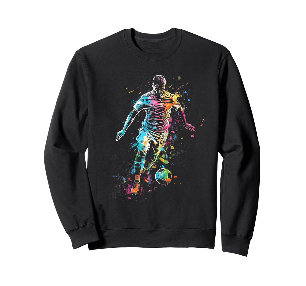 Soccer Player Sweatshirt - Novelty Apparel for Adults