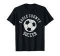 Eagle County Soccer Distressed 90S T-Shirt - Graphic Print for Adults