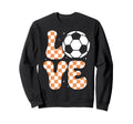 Love Soccer Teenage Soccer Players Sweatshirt - Casual Everyday Wear Unisex