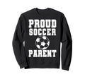 Proud Soccer Parent Game Day Sweatshirt - Custom Art Print for Adults