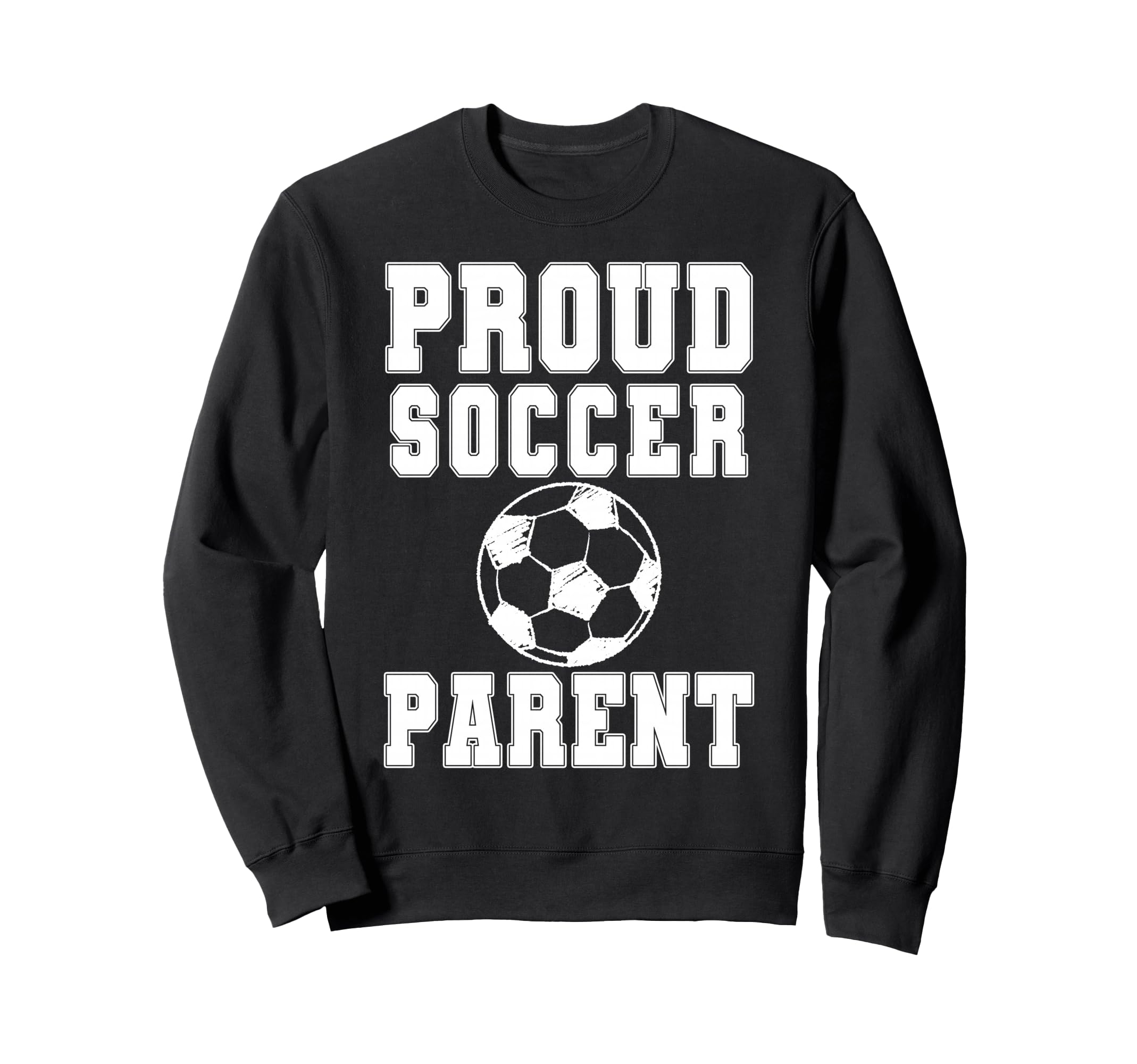 Proud Soccer Parent Game Day Sweatshirt - Custom Art Print for Adults