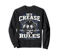 Ice Hockey Goalie Crease Hockey Sweatshirt - Unique Graphic for Adults