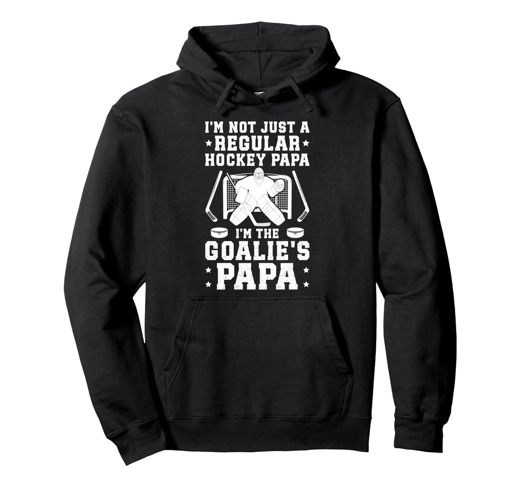 Im Hockey Goalie Papa Ice Hockey Keeper Hoodie - Unique Graphic Men Women