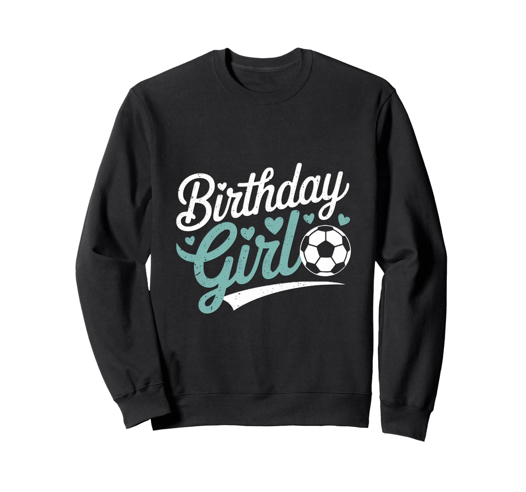 Birthday Soccer Hearts Fun Sweatshirt - Streetwear Style Men Women