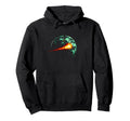 Blazing Soccer Ball Planet Soccer Hoodie - Unique Graphic Men Women