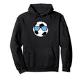 Soccer Ball Sunglasses Soccer Hoodie - Streetwear Style for Adults