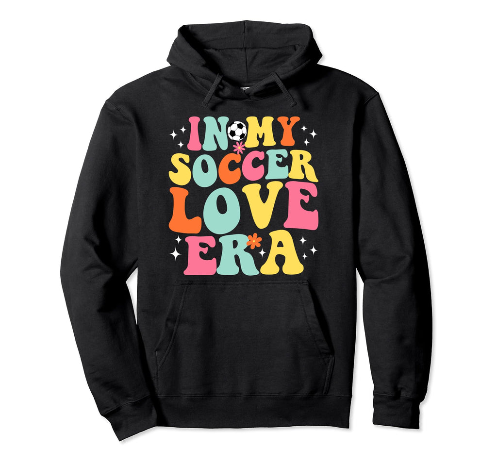 My Soccer Love Era Game Day Groovy Hoodie - Minimalist Print Men Women