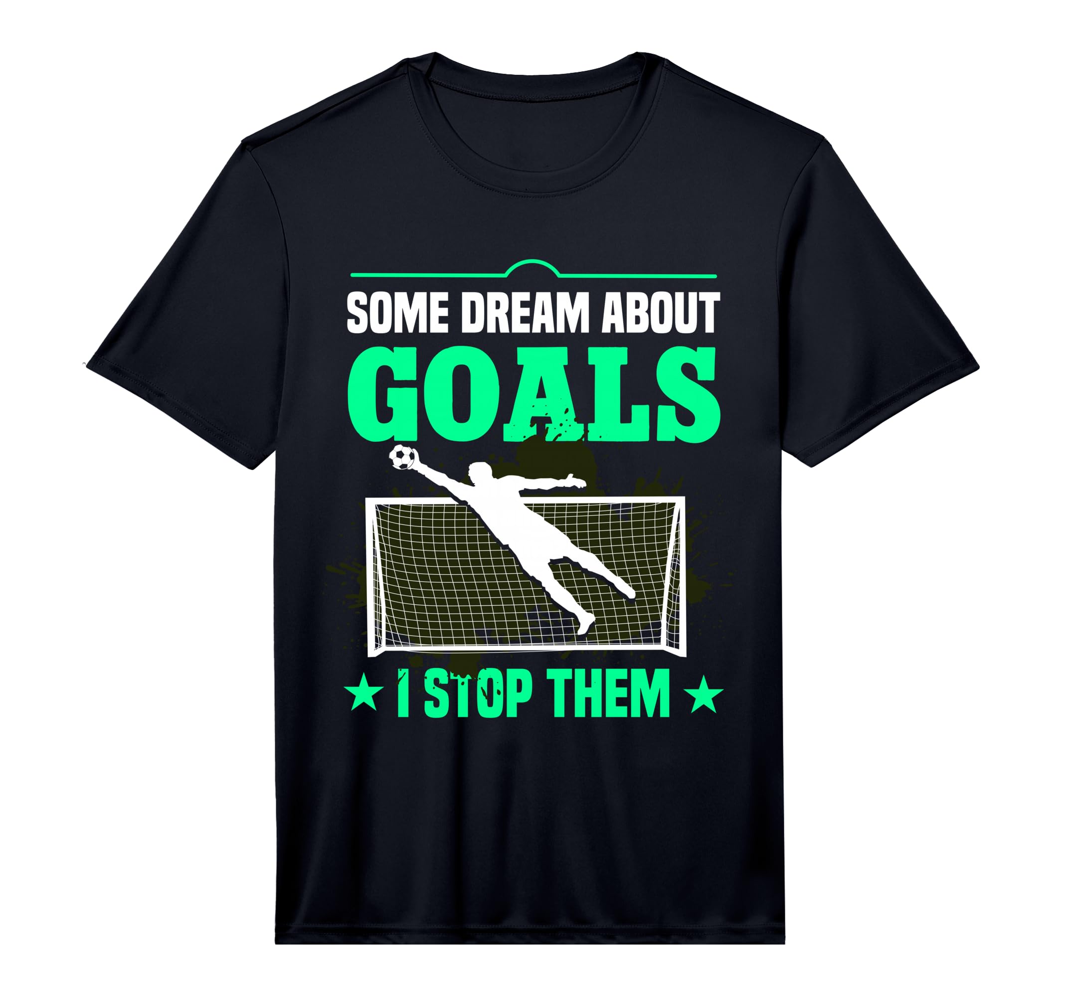 Goalkeeper Soccer Goalie Gloves T-Shirt - Unique Graphic for Adults