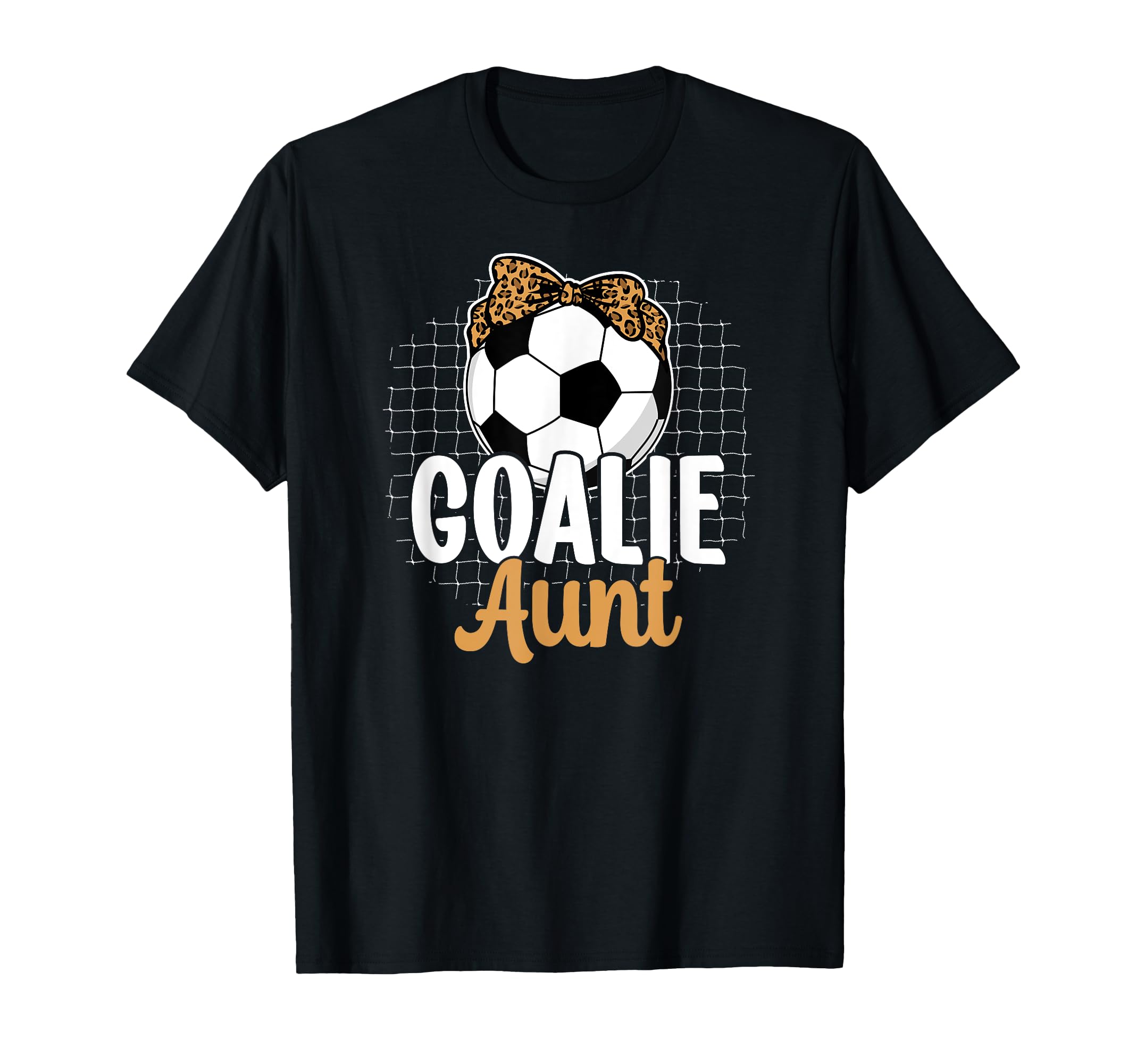 Soccer Goalie Aunt Soccer Keeper T-Shirt - Minimalist Print for Adults