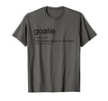 Funny Goalkeeper Definition Craziest T-Shirt - Minimalist Print Men Women