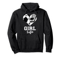 Life Heart Funny Soccer Hockey Hoodie - Minimalist Print Unisex