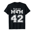 Proud Senior Soccer Mom Custom Jersey T-Shirt - Novelty Apparel for Adults