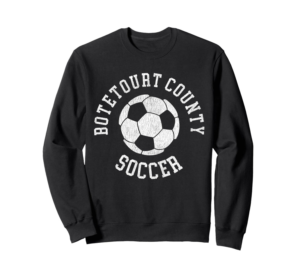 Botetourt County Soccer Distressed Sweatshirt - Custom Art Print Men Women