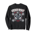 Lacrosse Goalkeeper Lax Goalie Sweatshirt - Fun Novelty Design for Adults